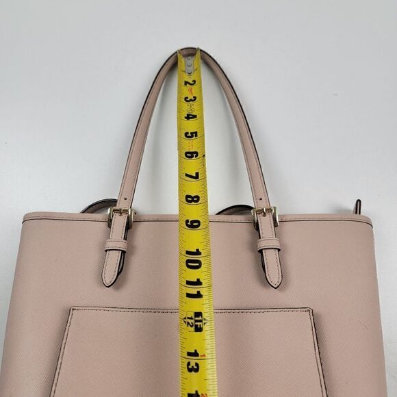 Michael Kors Jet Set Medium Saffiano Tote Handbag Purse - Picture 3 of 14